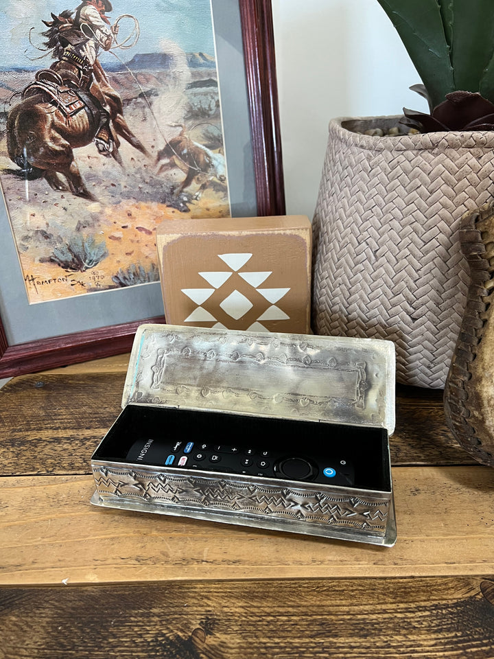 Long Stamped Jewelry Box
