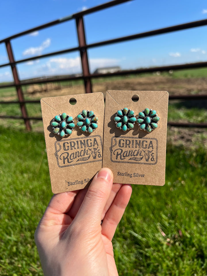 Simple Cluster Earrings