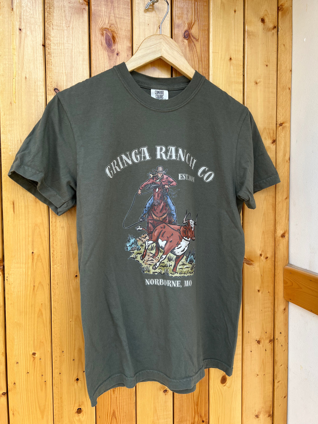 Gringa Ranch Roping Logo T-Shirt