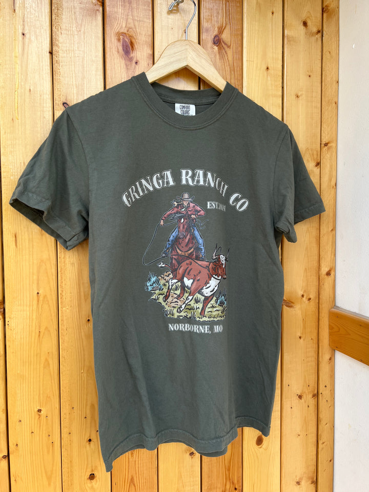Gringa Ranch Roping Logo T-Shirt