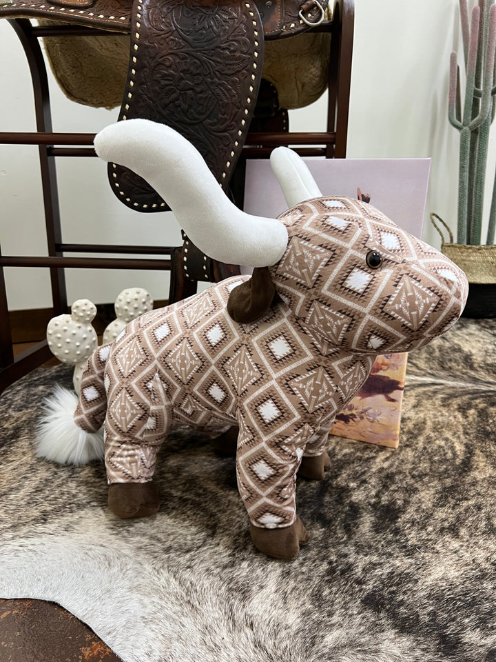 Longhorn Plush Toy- Large