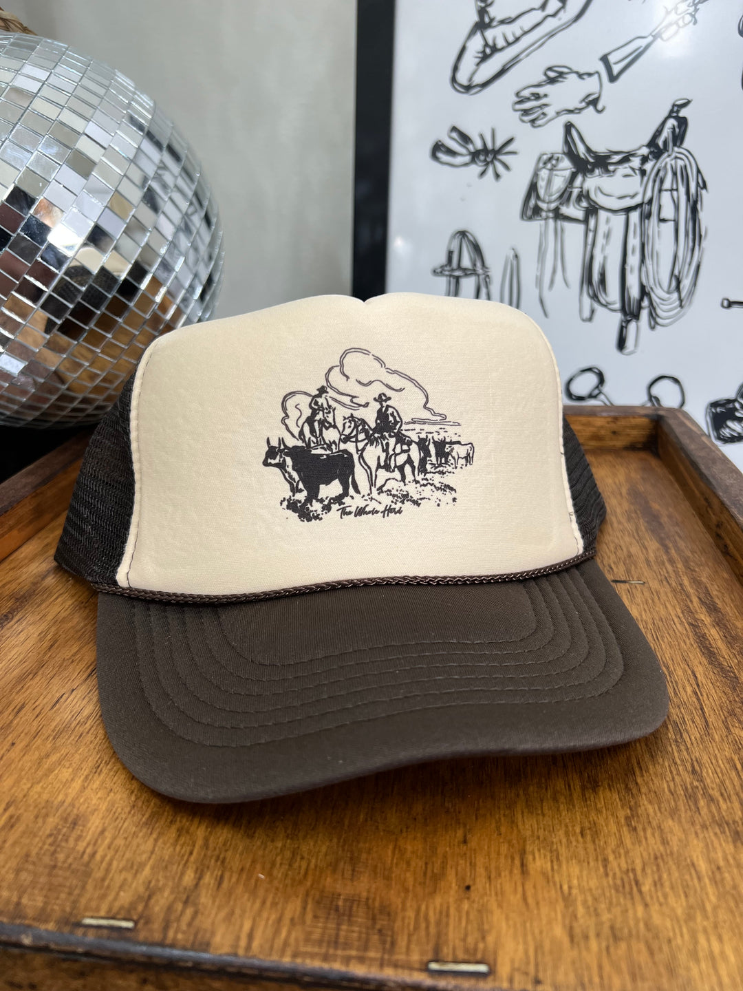 Gathering Cowboy Trucker Hat