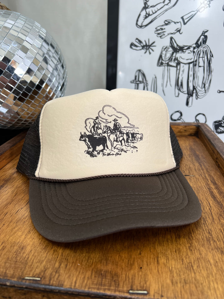 Gathering Cowboy Trucker Hat