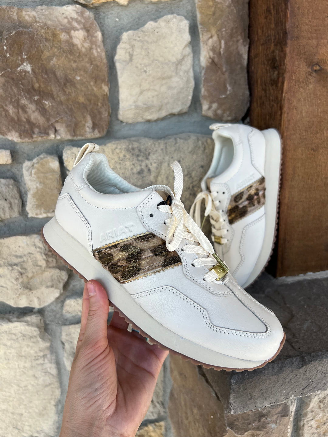Ariat: Ranch Runner Leopard Tennis