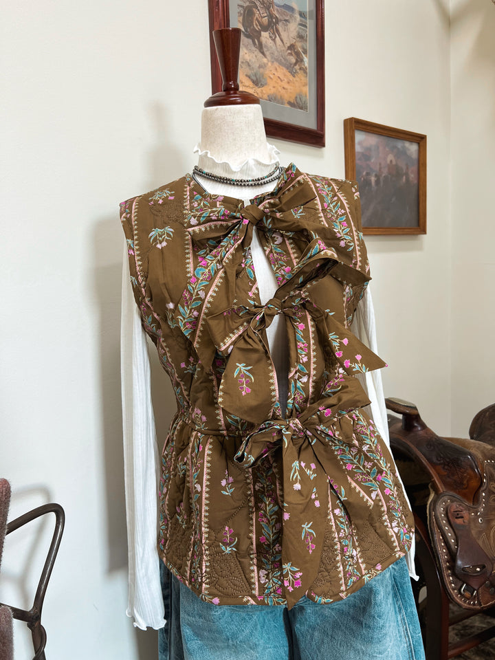 Petunia Quilted Vest