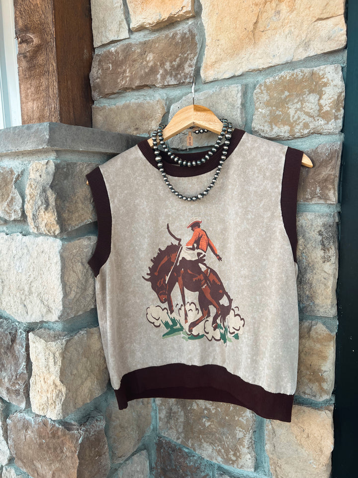 Buck Yeah Sweater Vest