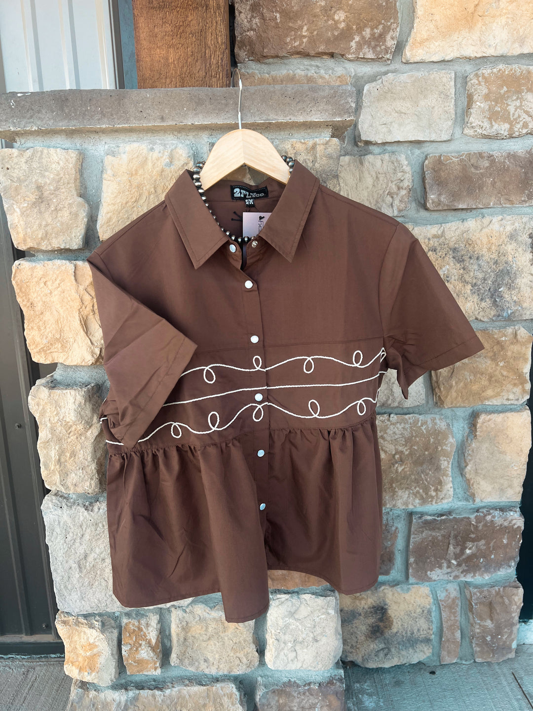 Chocolate Loopty Lou Top