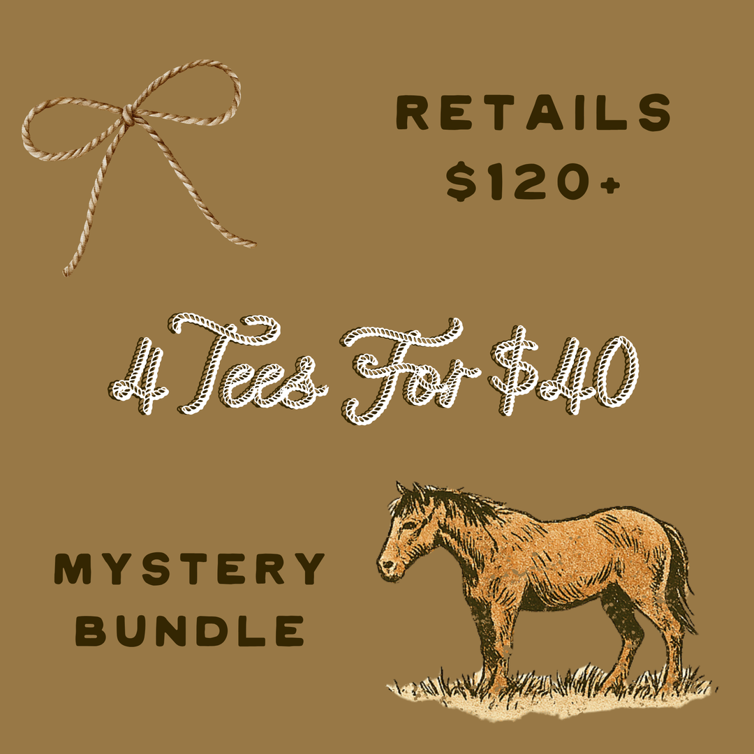 Mystery Western Tees 4 for $40 (NO DISCOUNTS)