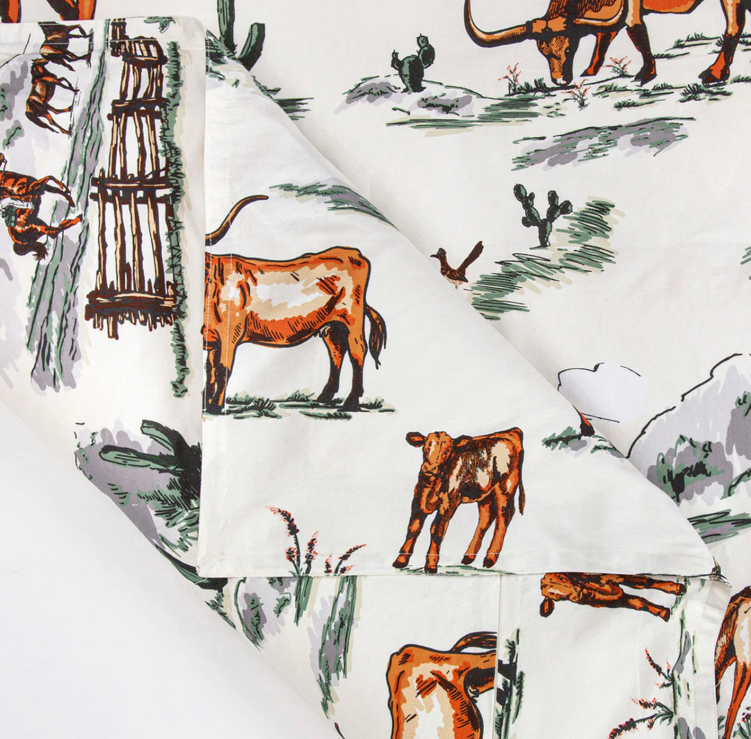 Ranch Life Reversible Color DUVET Set