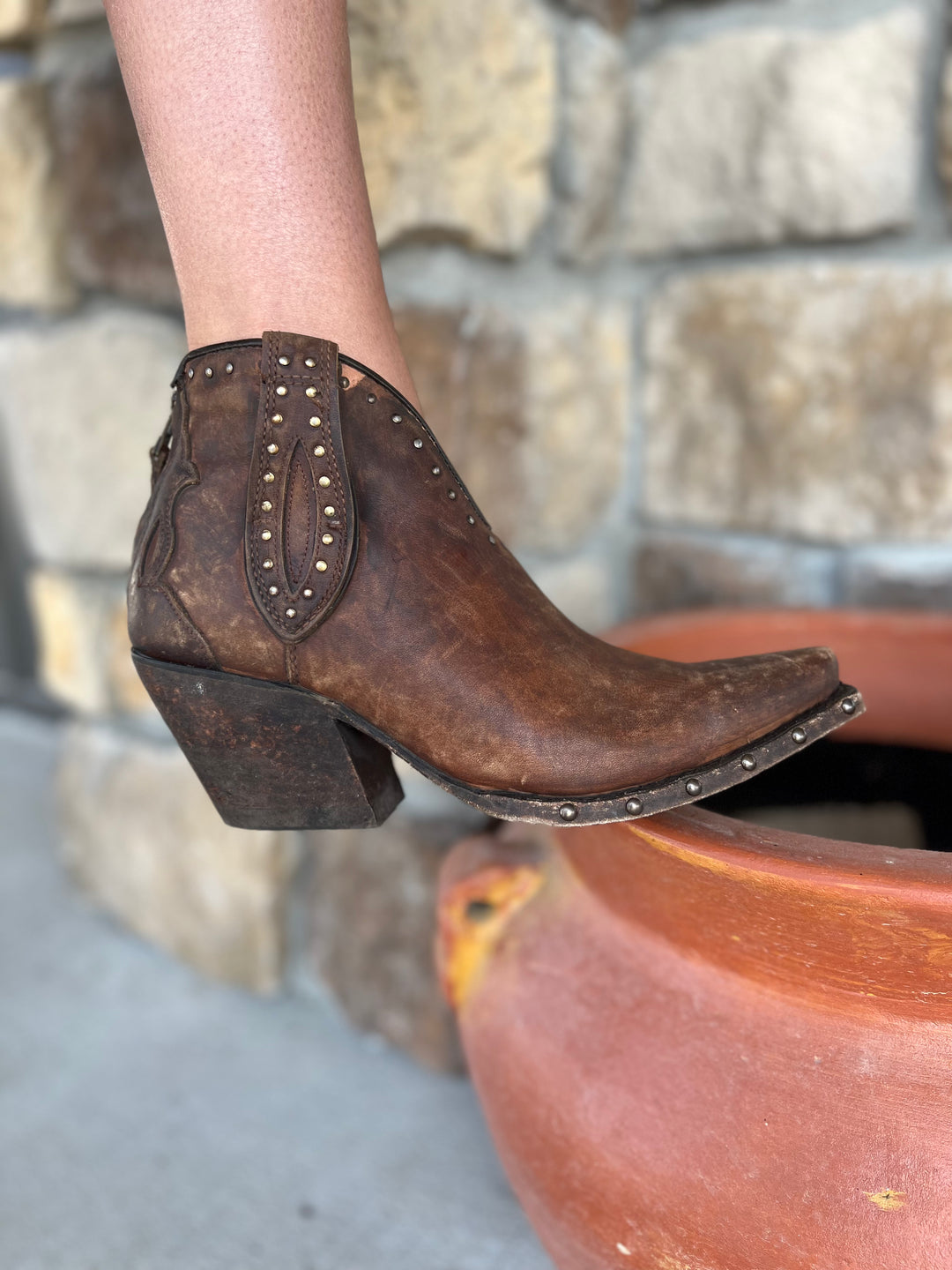 The Greeley Ariat Booties