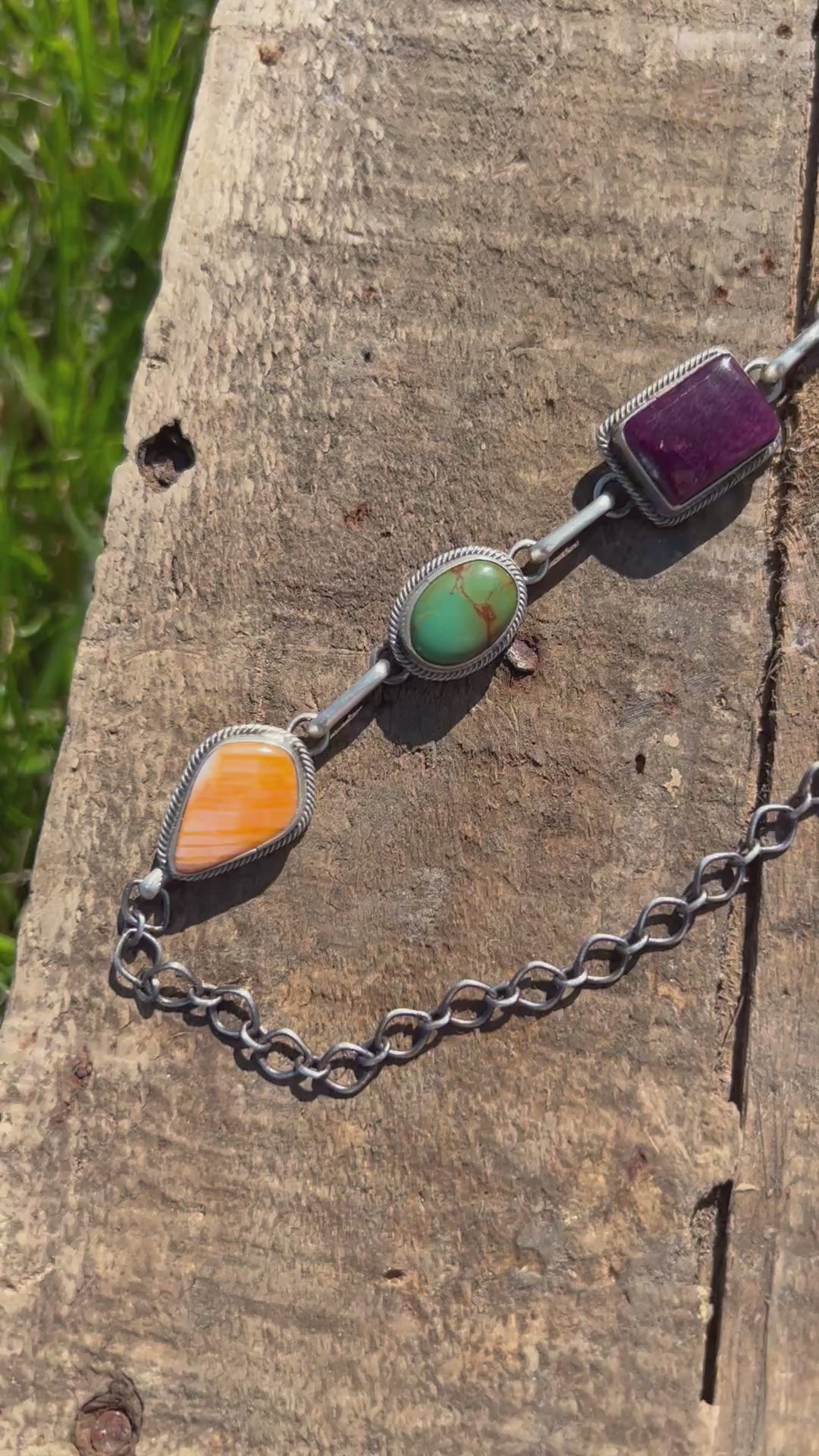 Multi Stone Choker Necklace