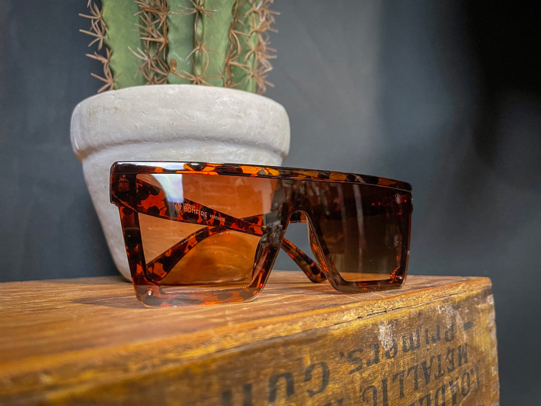 Kerosene Bonfire Co Sunglasses-Tortoise