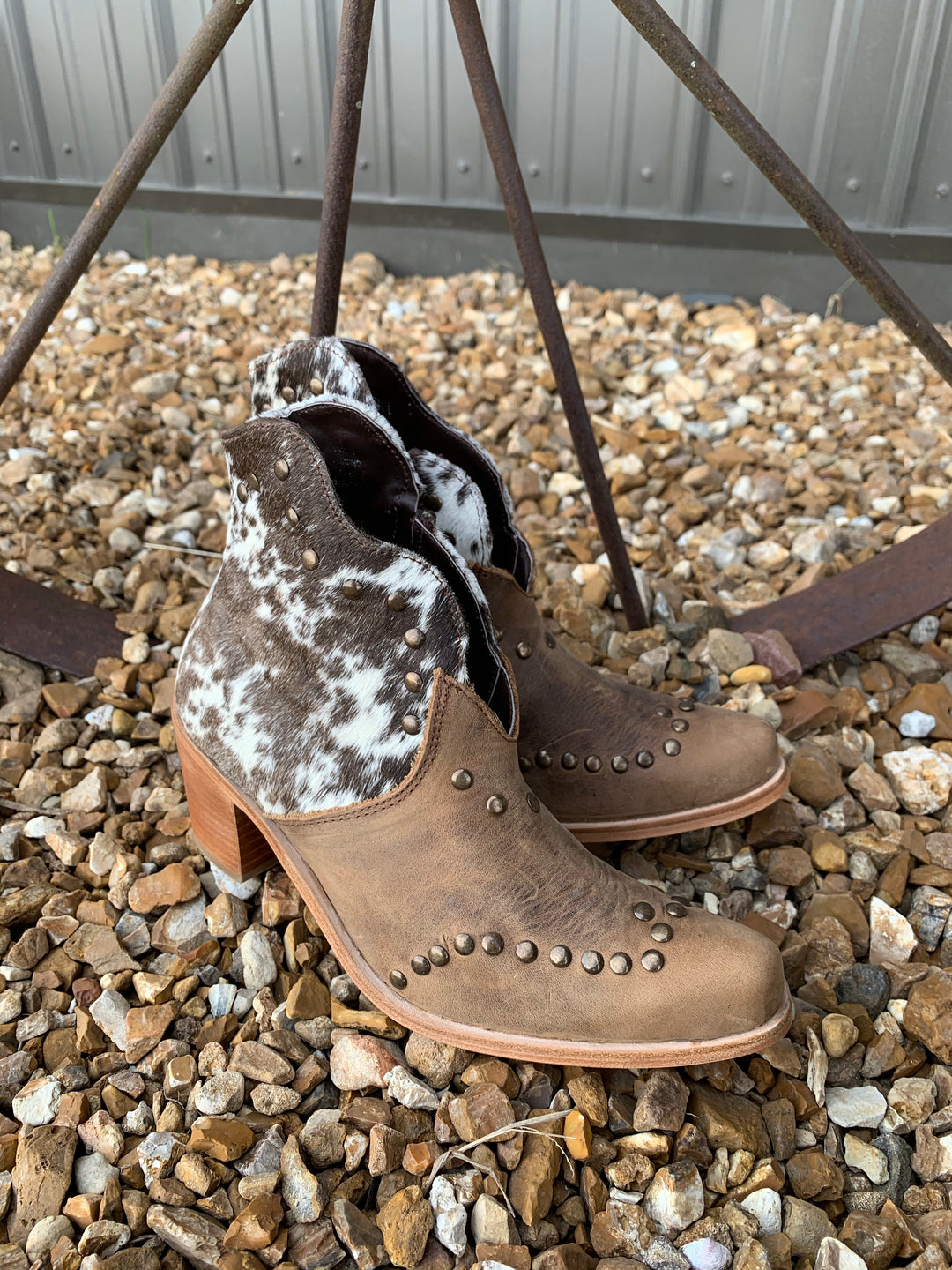 The Studded Decibel Booties