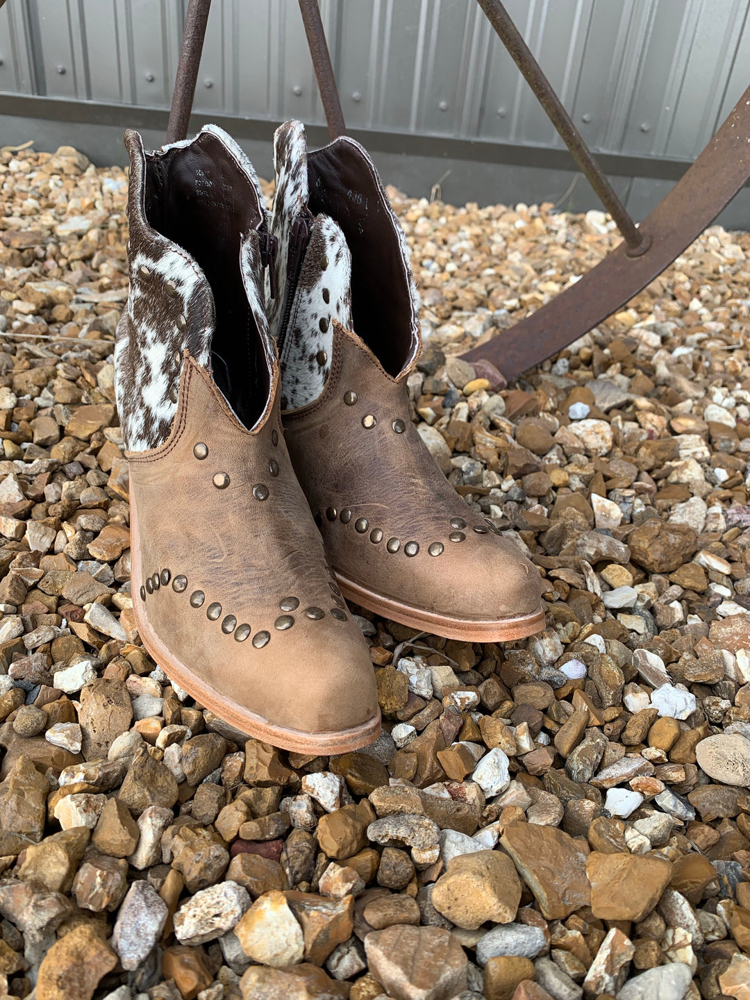 The Studded Decibel Booties